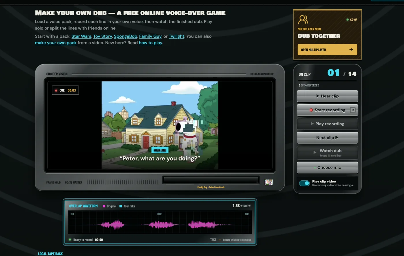 How to Play Choicer Voicer Multiplayer